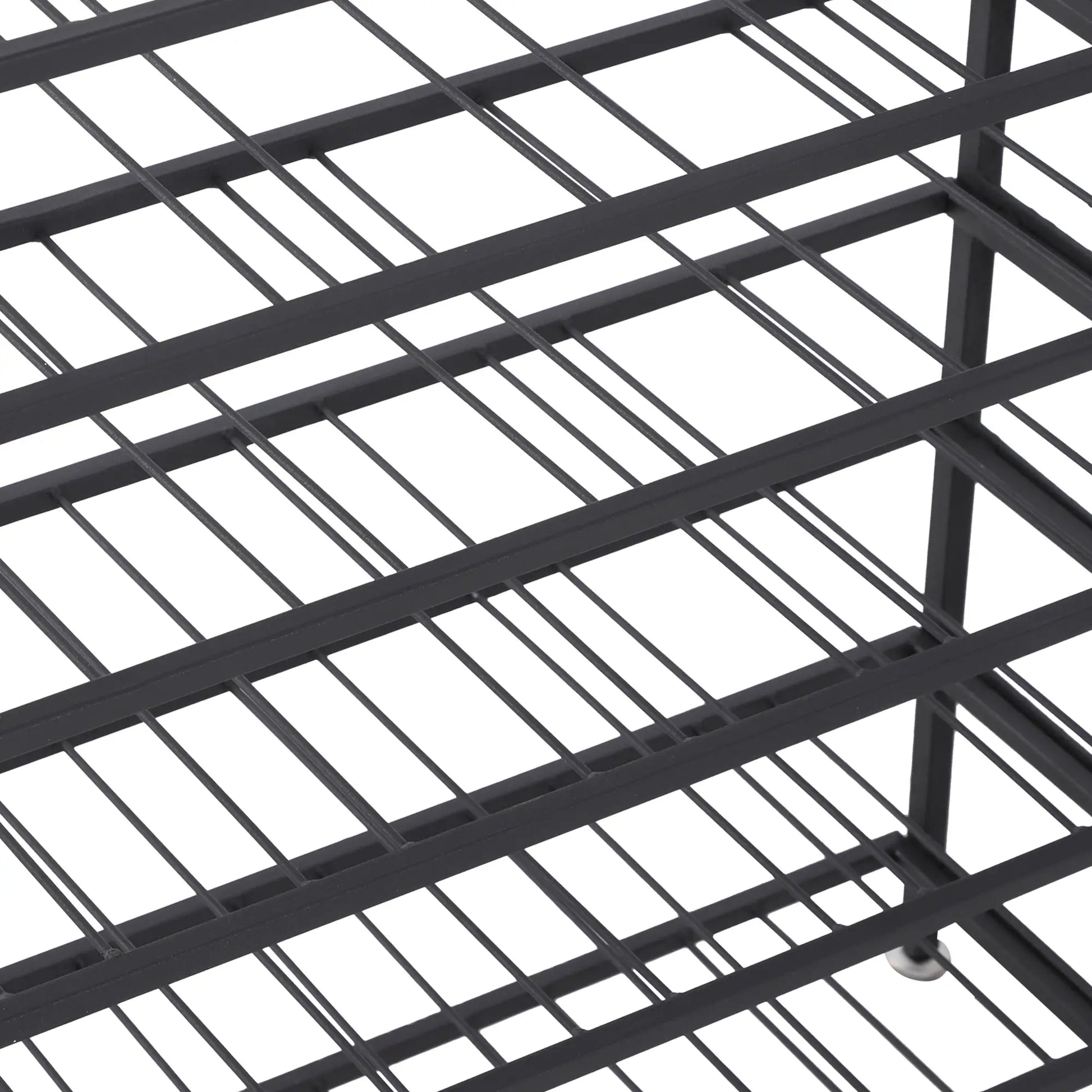 9-Tier Metal Wine Rack, 54 Bottles, Freestanding, Black Wine Racks at Gallery Canada