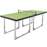 6x3 ft Folding Ping-pong Table, Green