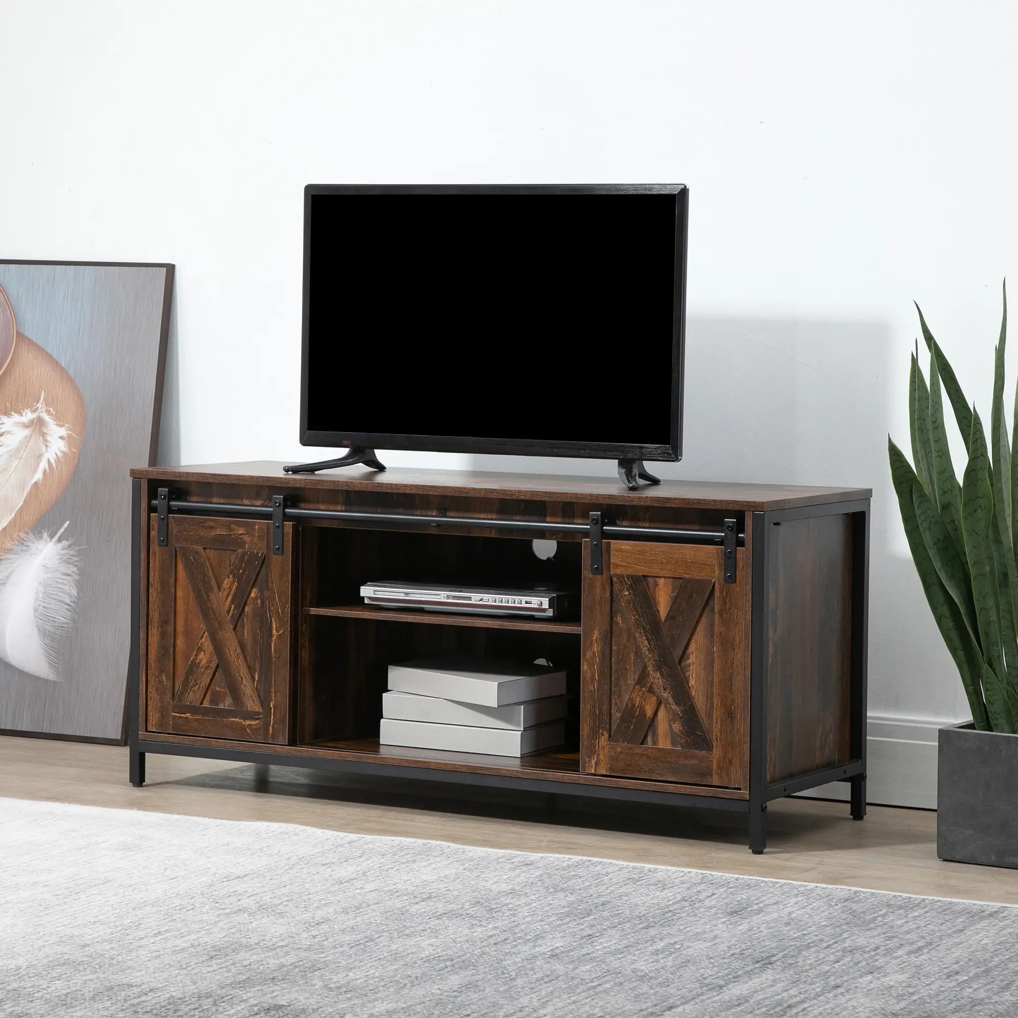 Industrial TV Stand for 60