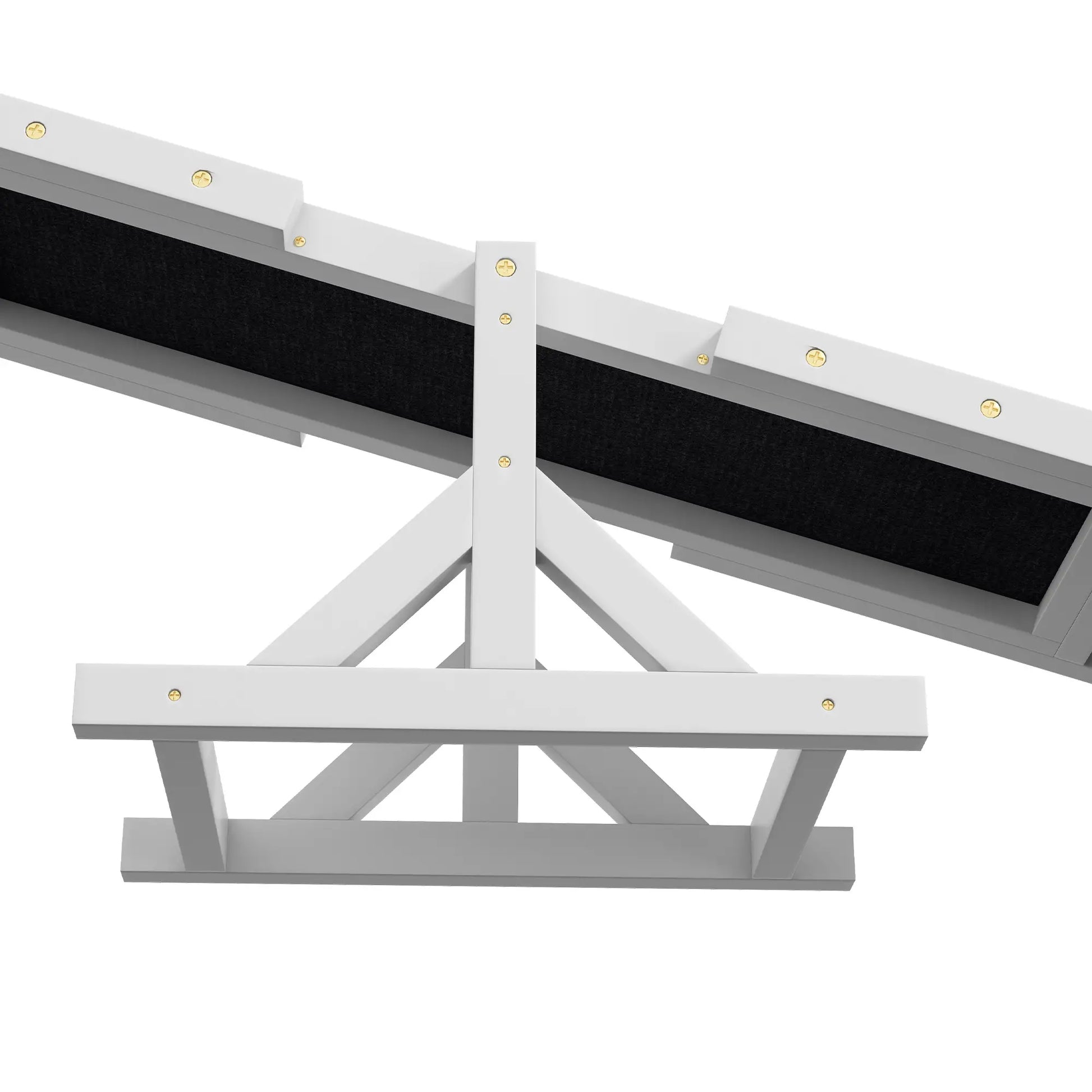 Wood Pet Seesaw, Dog Agility Training Equipment, Weather Resistant, White Dog Agility Training Equipment at Gallery Canada