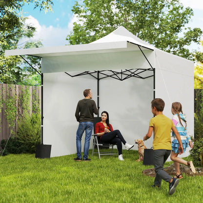 10' x 10' Pop Up Canopy Tent, Awning, Sidewalls, Wheeled Bag, Sand Bags Pop Up Canopies at Gallery Canada