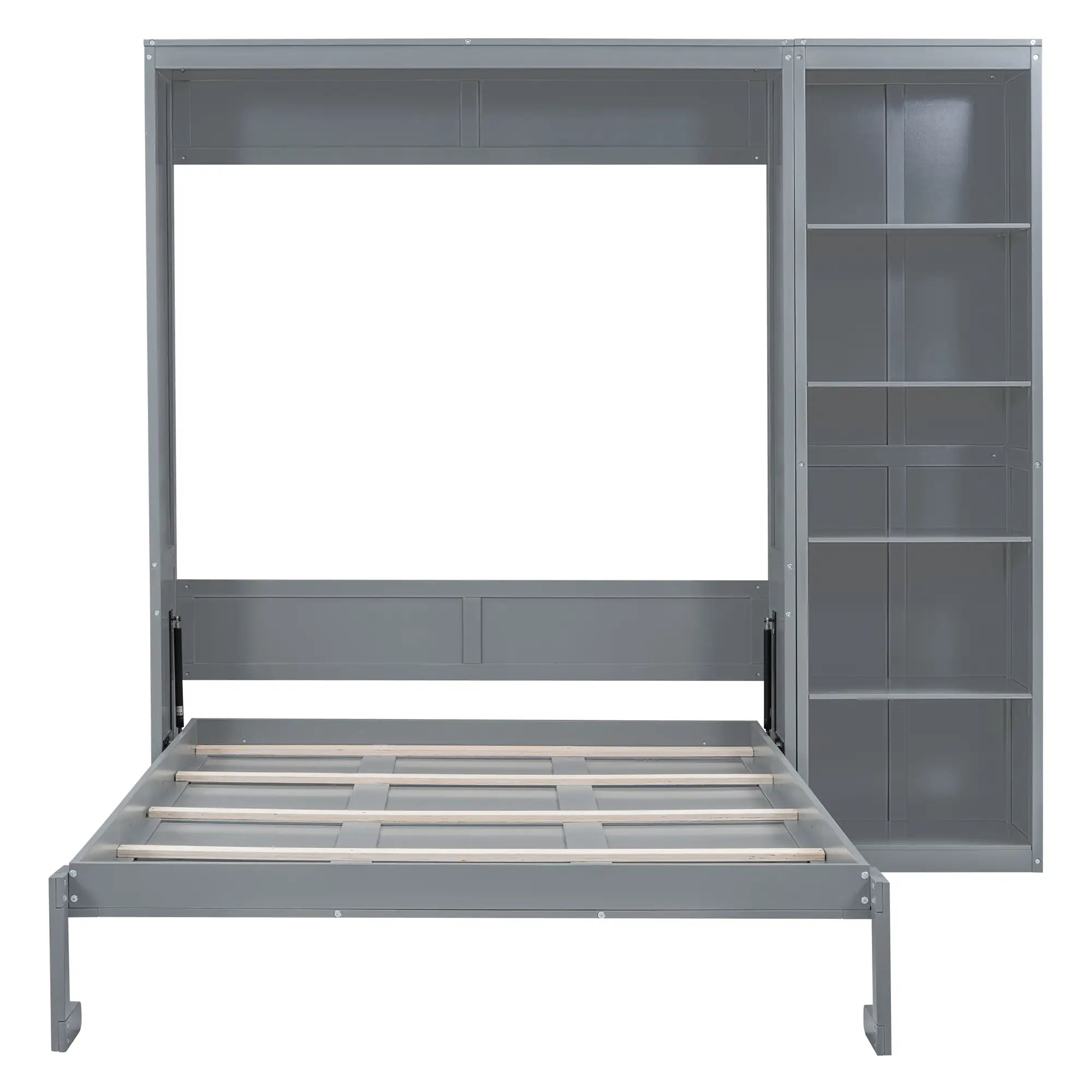 Murphy Bed with Storage, Dual Piston, Space-Saving, 94