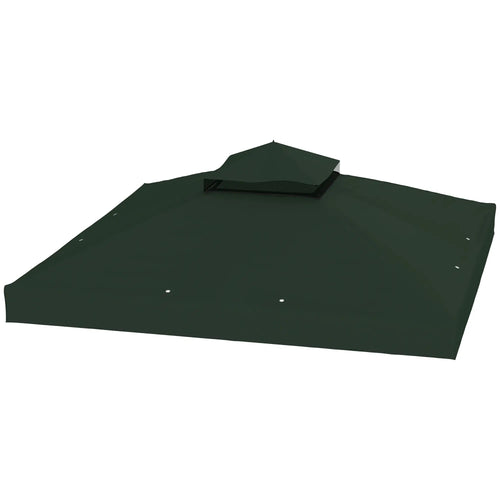 10' x 10' Gazebo Canopy Replacement Cover, UPF30+, Top Cover Only, Green