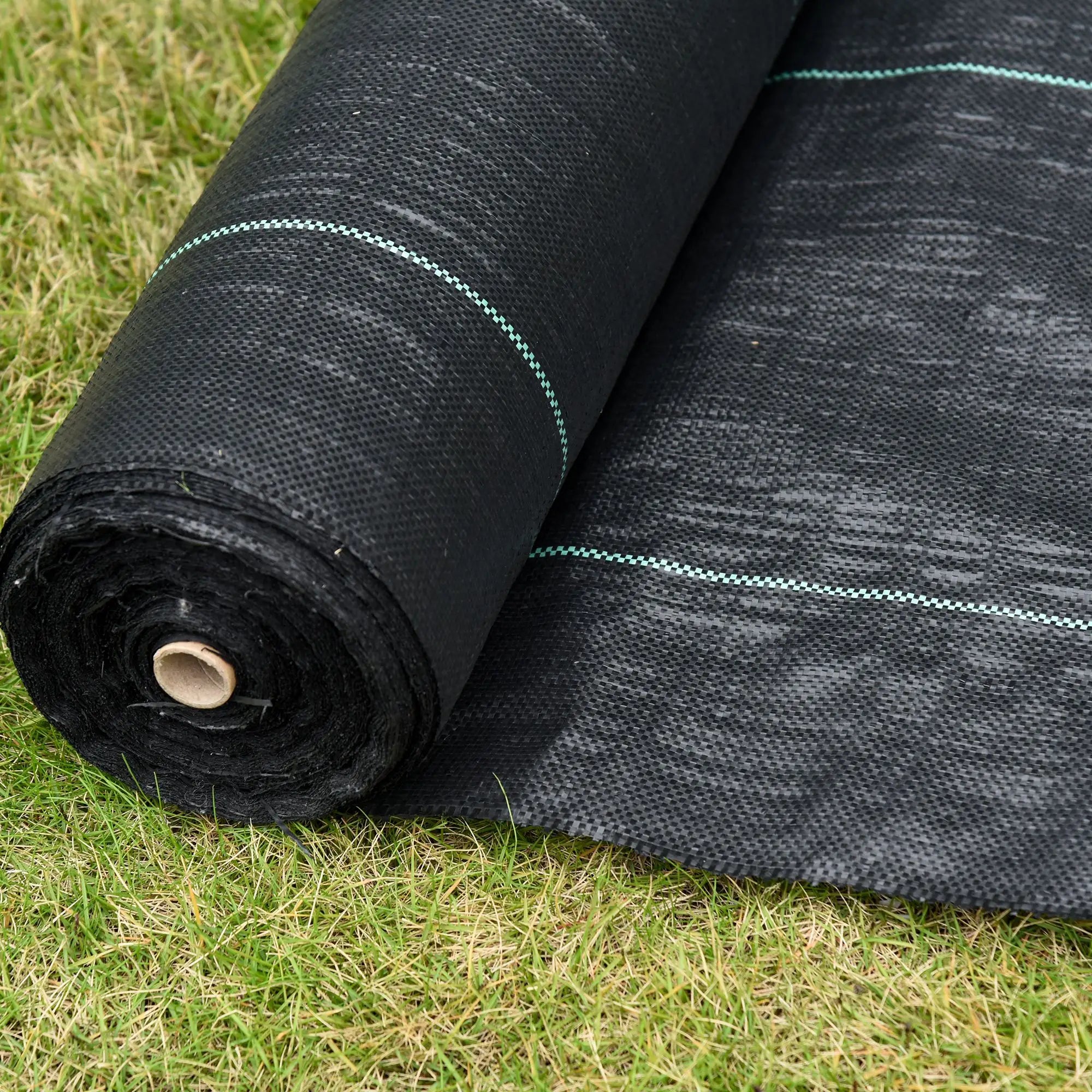 3ftx300ft Landscape Fabric, 4.6OZ Premium Weed Barrier, Durable Weed Block Mat Weed Barrier Fabrics at Gallery Canada