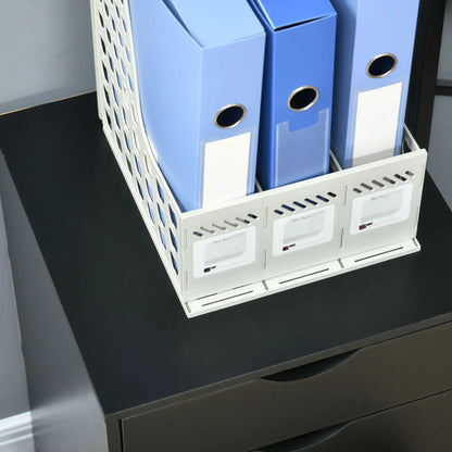5 Drawer File Cabinet on Wheels, 15.7" x 15.7" x 26.4", Black Office Cabinets & Cupboards at Gallery Canada
