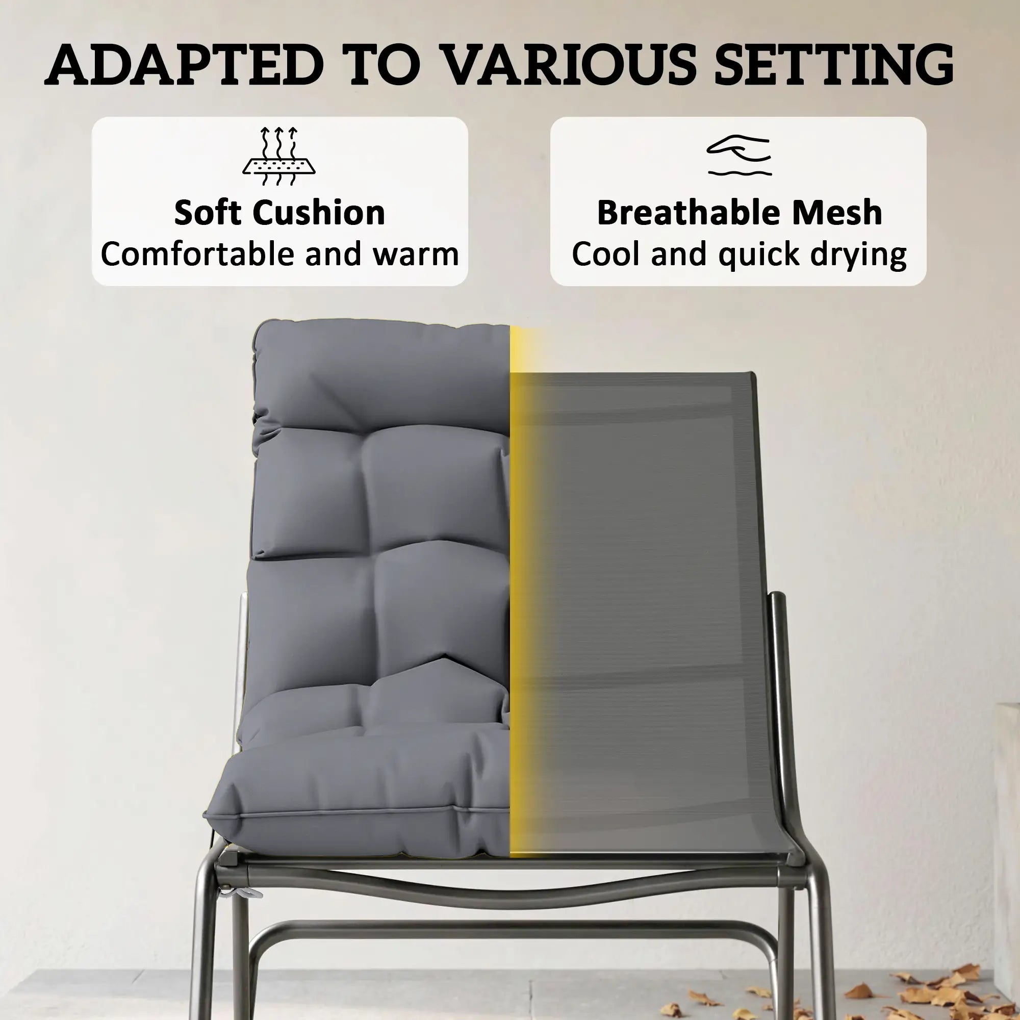 Oversized Rocking Patio Chair, 25