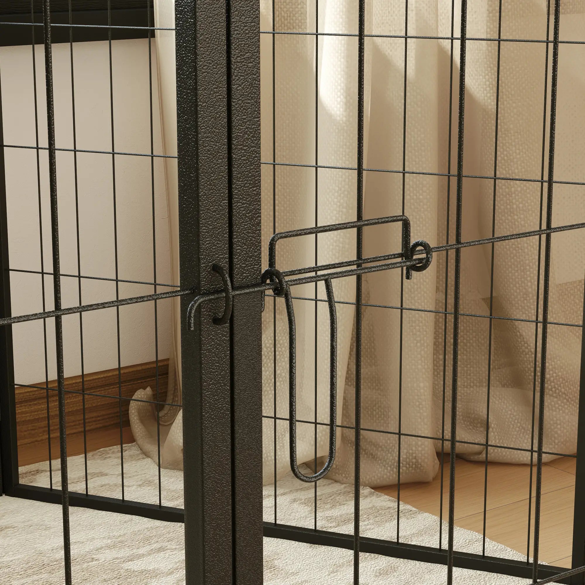 Heavy Duty Dog Playpen, 6 Panels, 39