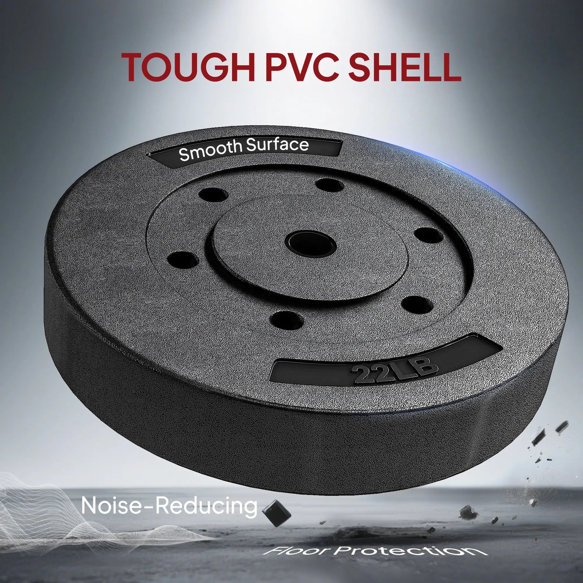 Weight Plates Set, 1-Inch Barbell Weight Set, 2 x 22 lbs Dumbbells & Barbells at Gallery Canada