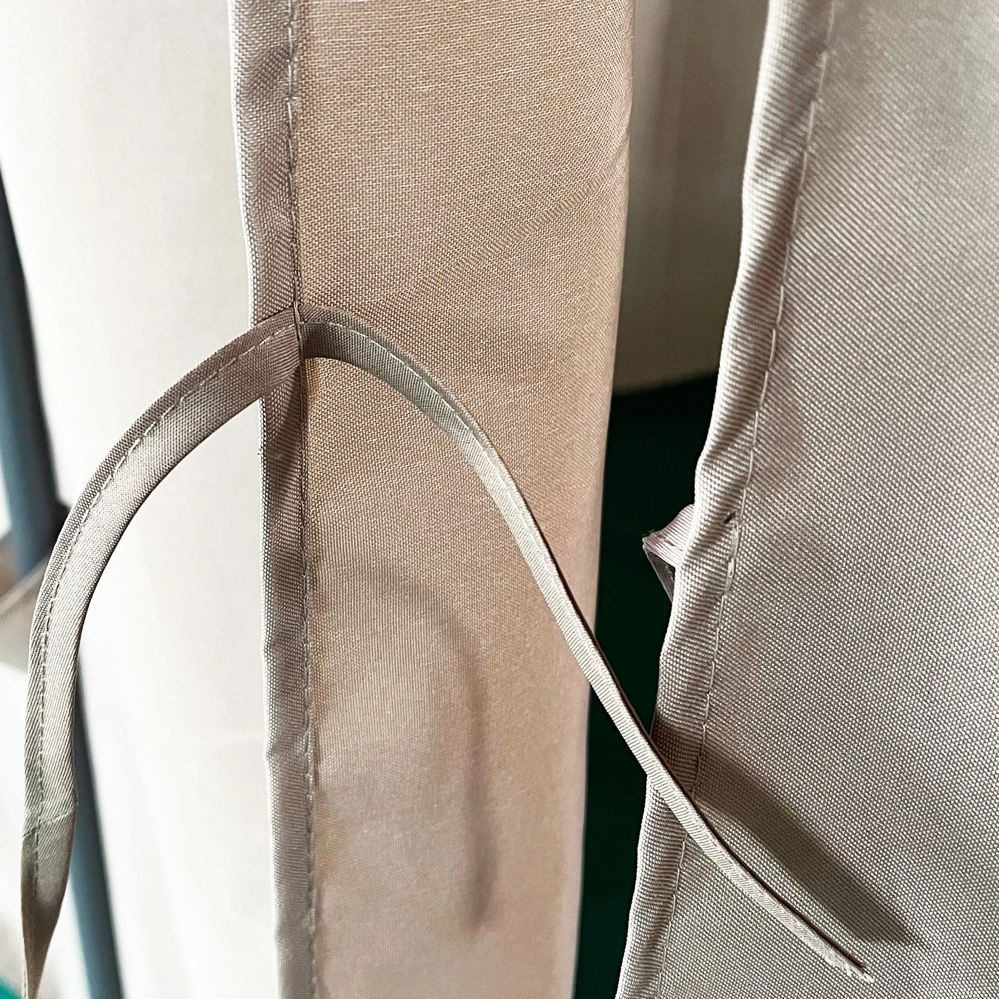 13'x10' Steel Patio Gazebo, Soft Top, 6 Removable Curtains, Khaki Gazebos at Gallery Canada