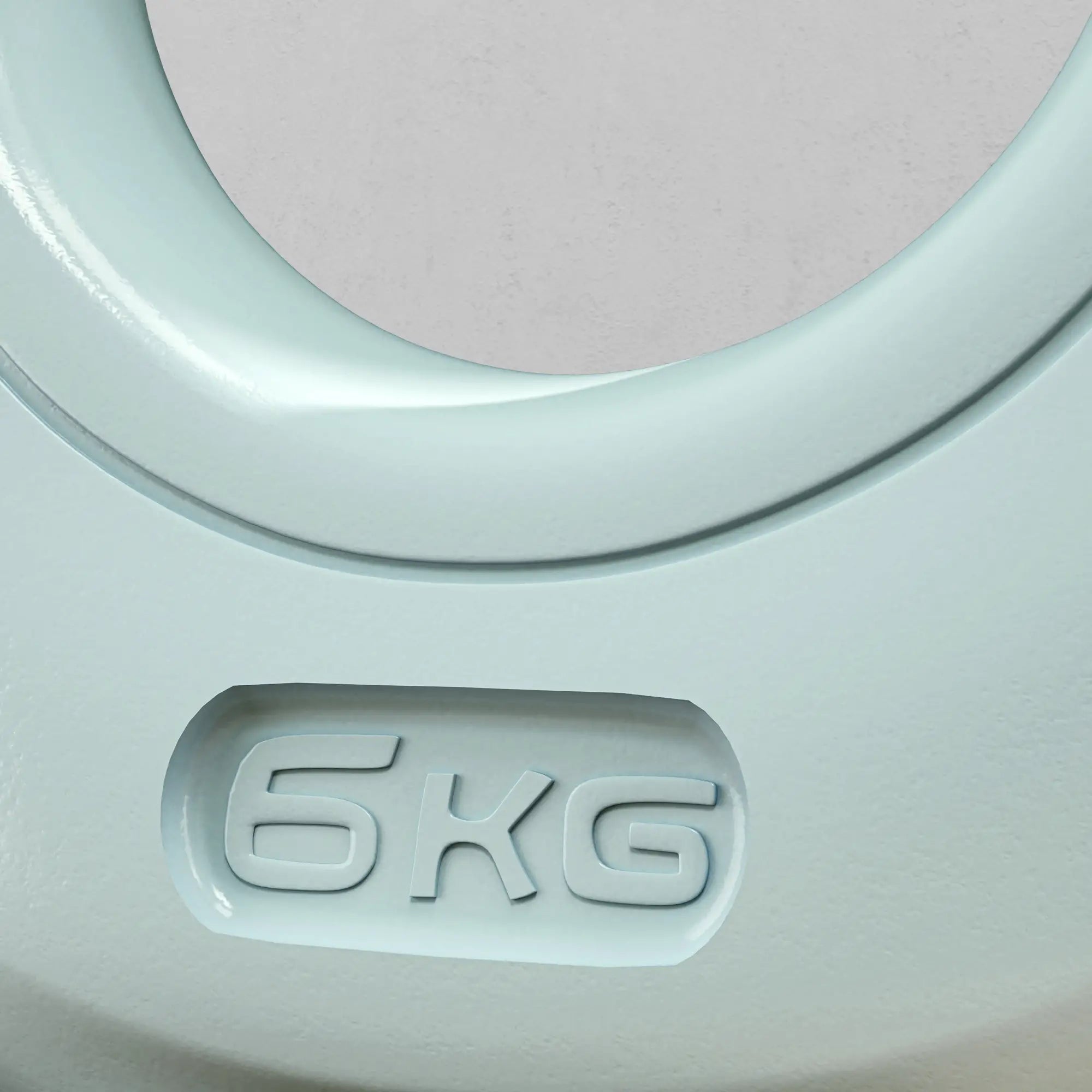 13lbs Kettlebell, Wide Handle, Home Gym, Light Grey Strength Training Equipment at Gallery Canada