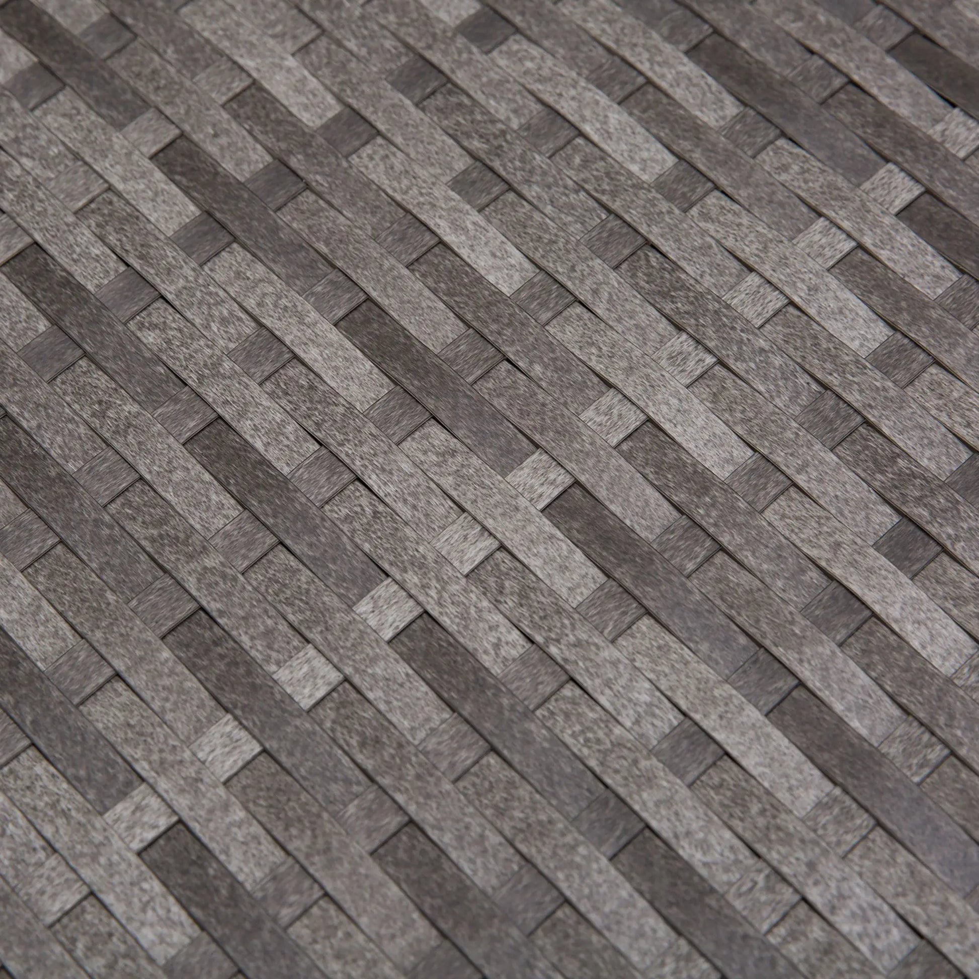 3-Piece Wicker Patio Set, Outdoor Sofa with Glass Table, Grey Patio Furniture Sets at Gallery Canada