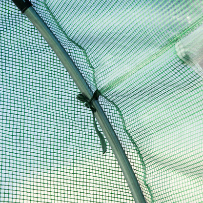 19.7' x 9.8' x 6.6' Walk-In Greenhouse, Plant Growing Tent, Green Walk In Greenhouses at Gallery Canada