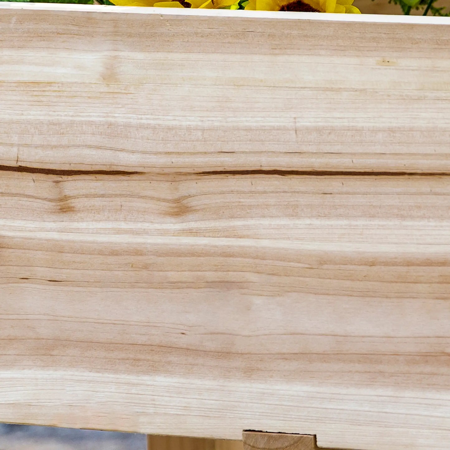Freestanding Wooden Plant Stand, 3 Tier Raised Garden Bed, Natural Elevated Garden Beds at Gallery Canada