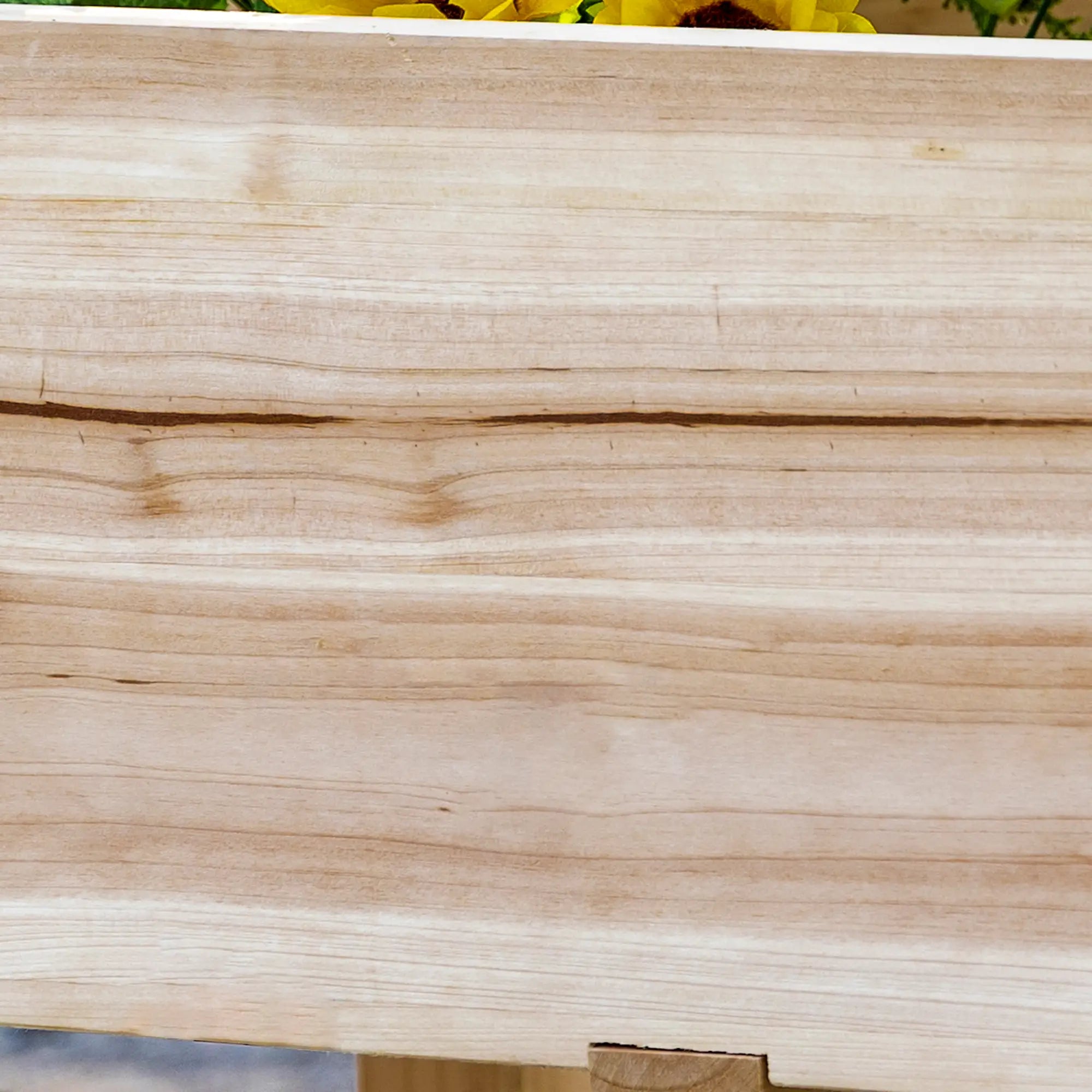 Freestanding Wooden Plant Stand, 3 Tier Raised Garden Bed, Natural Elevated Garden Beds at Gallery Canada