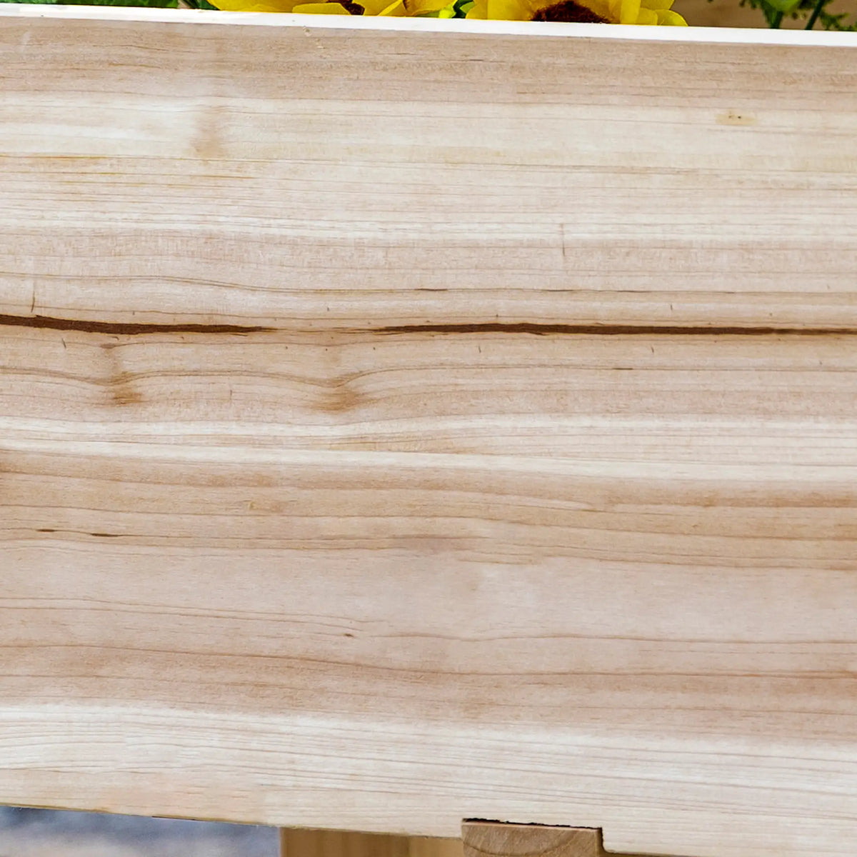 Freestanding Wooden Plant Stand, 3 Tier Raised Garden Bed, Natural Elevated Garden Beds at Gallery Canada