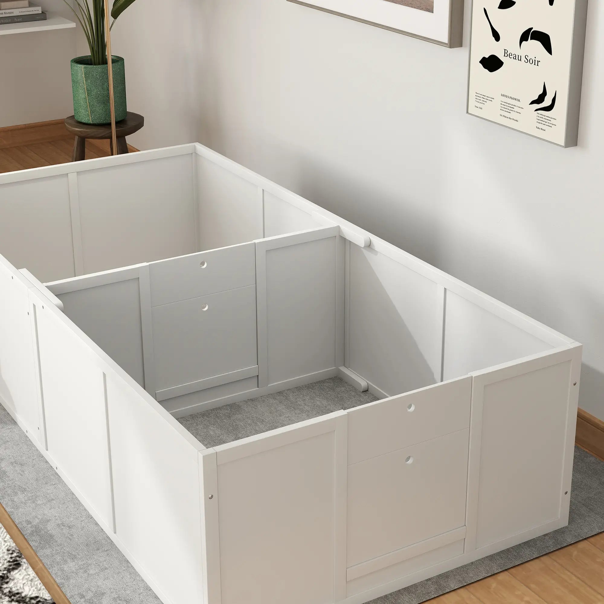 Adjustable Whelping Box for Dogs, 77