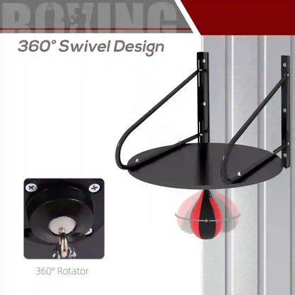 Wall Mounted Speed Bag Boxing Platform, Adjustable Height Strength Training Equipment at Gallery Canada