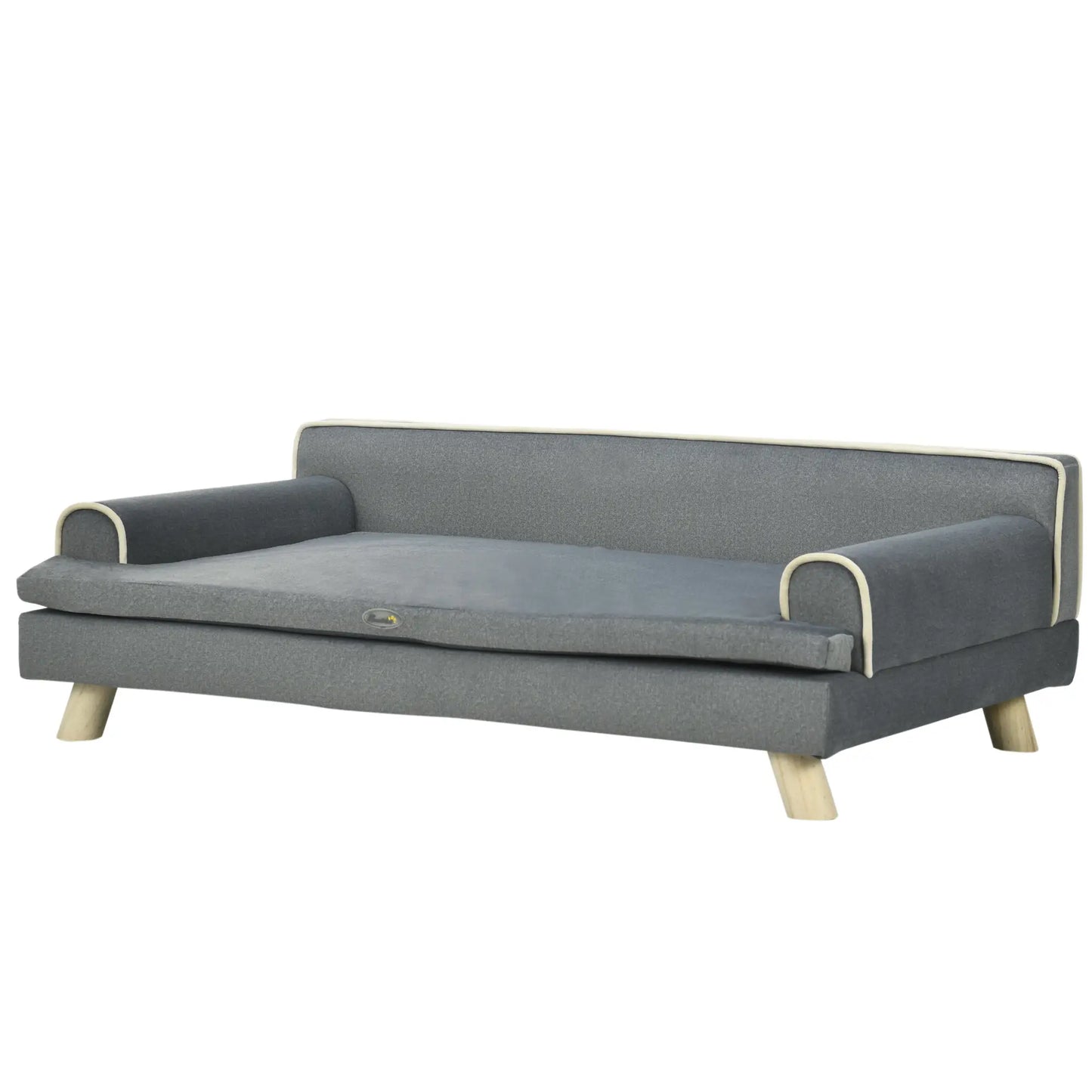 Elevated Dog Sofa Bed, Medium & Large, Dark Grey Dog Sofas Dark Grey at Gallery Canada