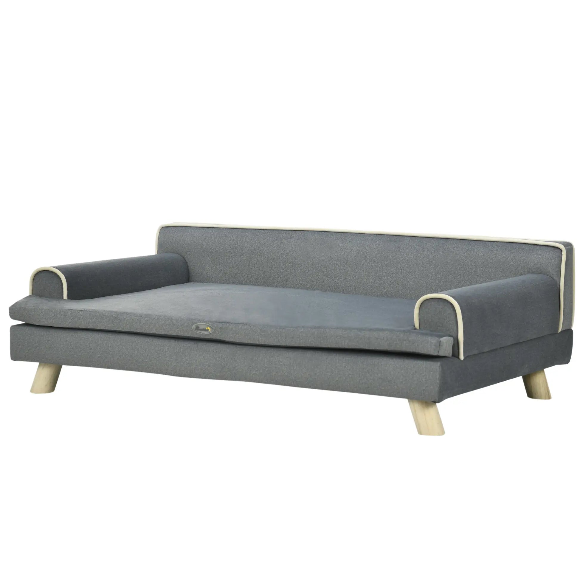 Elevated Dog Sofa Bed, Medium & Large, Dark Grey Dog Sofas Dark Grey at Gallery Canada