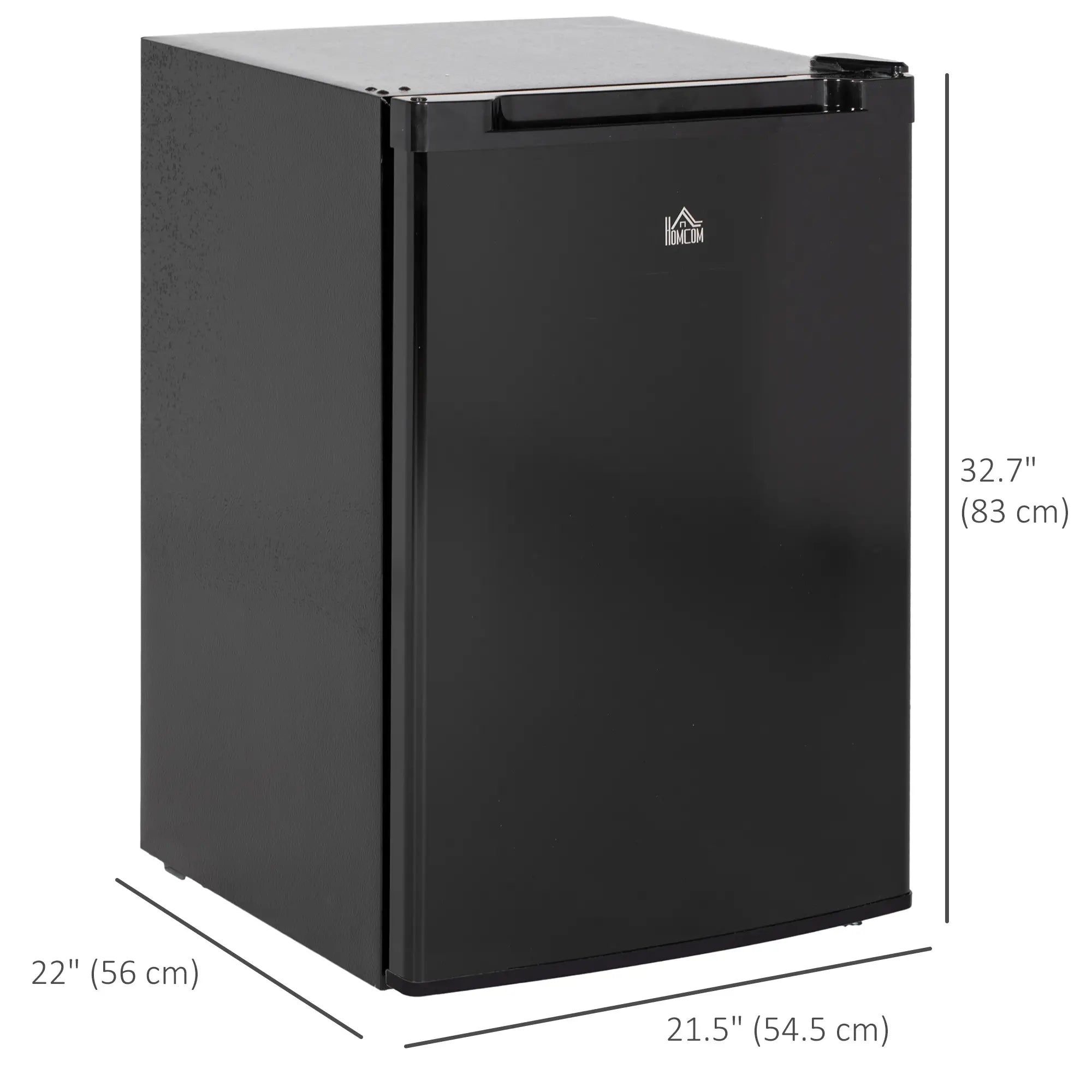 3 Cu.Ft Upright Freezer, Reversible Door, Adjustable Thermostat, Black Small Kitchen Appliances at Gallery Canada