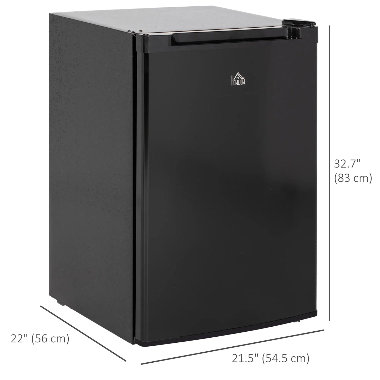 3 Cu.Ft Upright Freezer, Reversible Door, Adjustable Thermostat, Black Small Kitchen Appliances at Gallery Canada