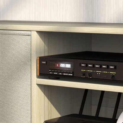 Modern TV Stand, Foldable Drawers, Shelves, Natural TV Stands at Gallery Canada