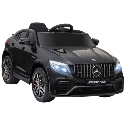 Officially Licensed Kids Ride-On Car 12V Electric Ride On Car Perfect Toy Gift with Remote Control Suspension Wheel, Black