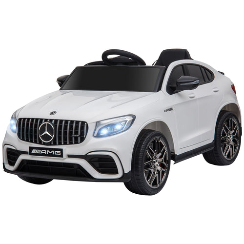 Officially Licensed Kids Ride-On Car 12V Electric Ride On Car Perfect Toy Gift with Remote Control Suspension Wheel, White
