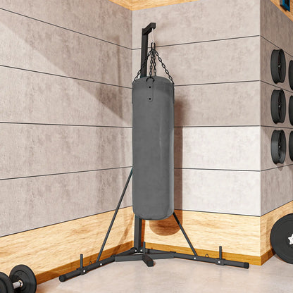 Foldable Punch Bag Stand, Adjustable Height, Freestanding, Stand Only Punching Bag Hangers at Gallery Canada