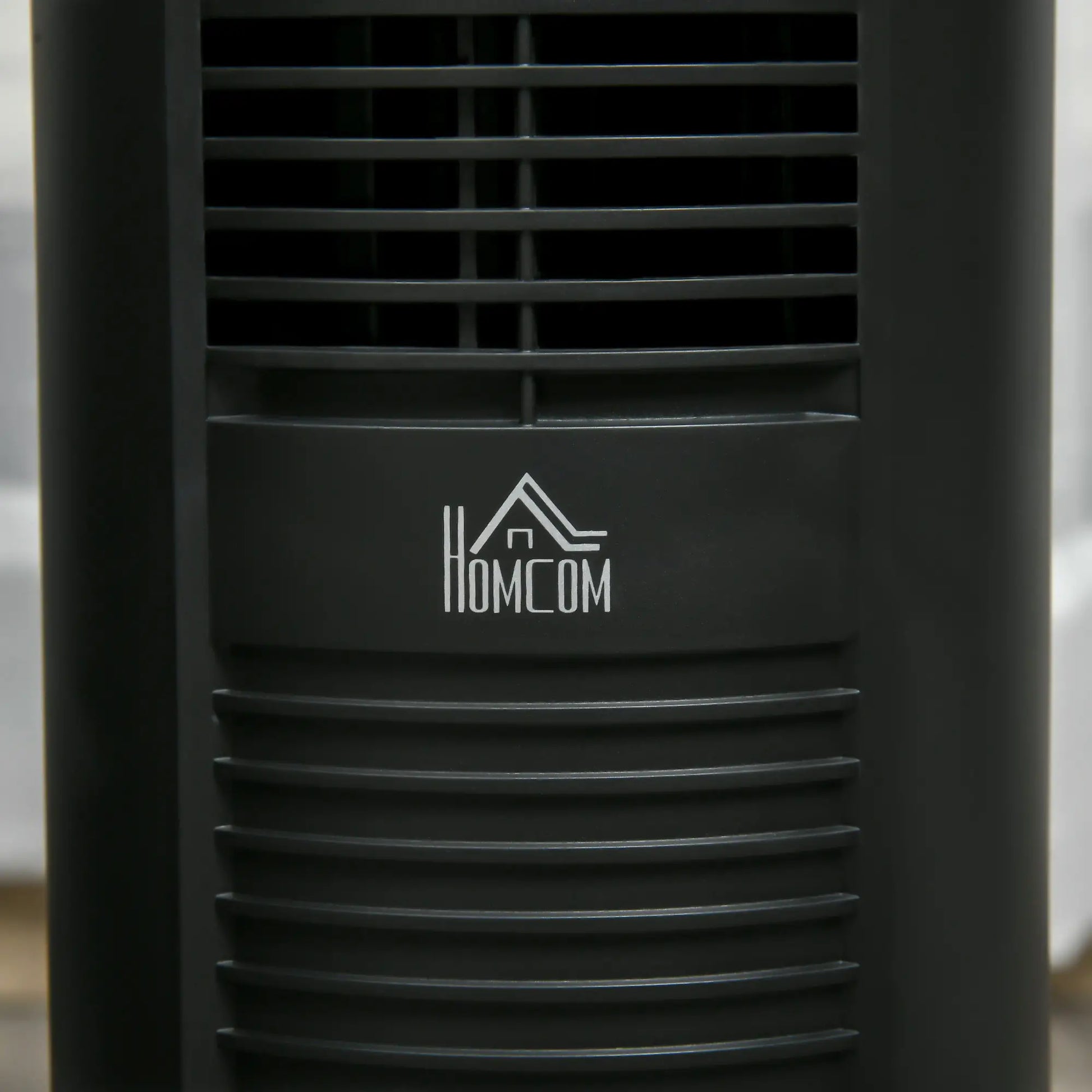 Freestanding Tower Fan, 3 Speed, 12h Timer, Oscillating, LED Panel, Remote, Black Tower Fans at Gallery Canada