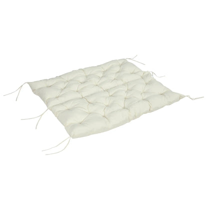 2 Seater Garden Bench Cushion, Outdoor Non-Slip Pad, 52" x 43" x 4", Beige Patio Chair Cushions at Gallery Canada