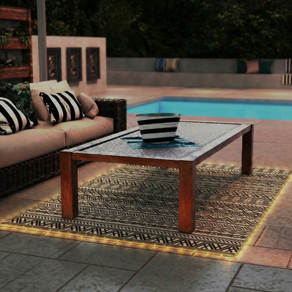 Reversible Outdoor Rug With USB Lights, 12' x 9', Carry Bag For Camping Outdoor Reversible Rugs at Gallery Canada