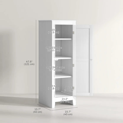 Kitchen Pantry Cabinet, Adjustable Shelves, White Kitchen Pantry Cabinets at Gallery Canada
