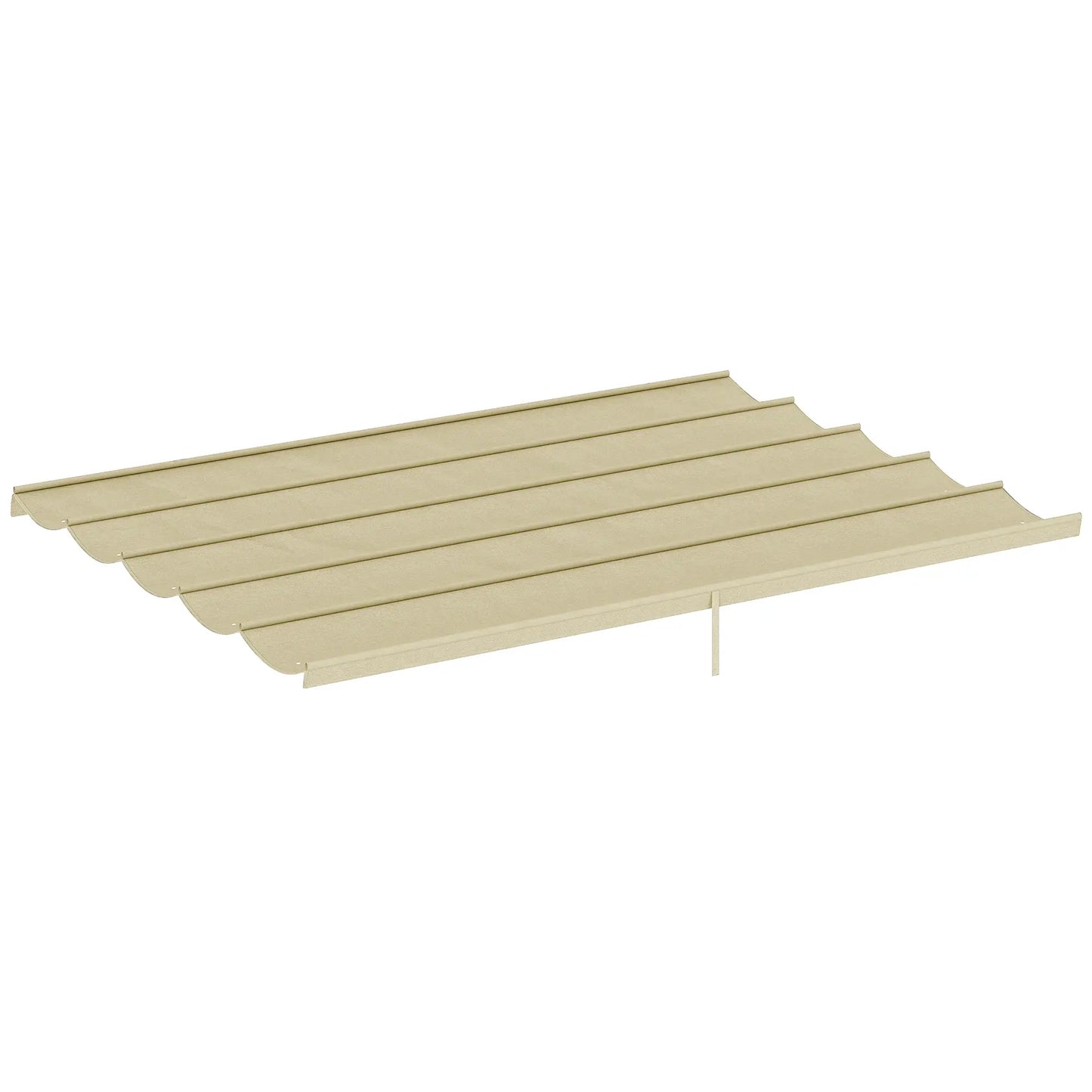 Retractable Pergola Canopy Replacement 8.5'x11.5', Beige Gazebo Canopy Replacement Beige at Gallery Canada