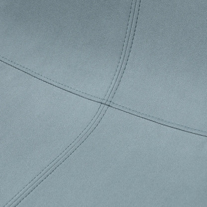 Bar Stools Set of 2, Upholstered Counter Height Bar Chairs, Kitchen Stools with Steel Legs Bar Stools at Gallery Canada