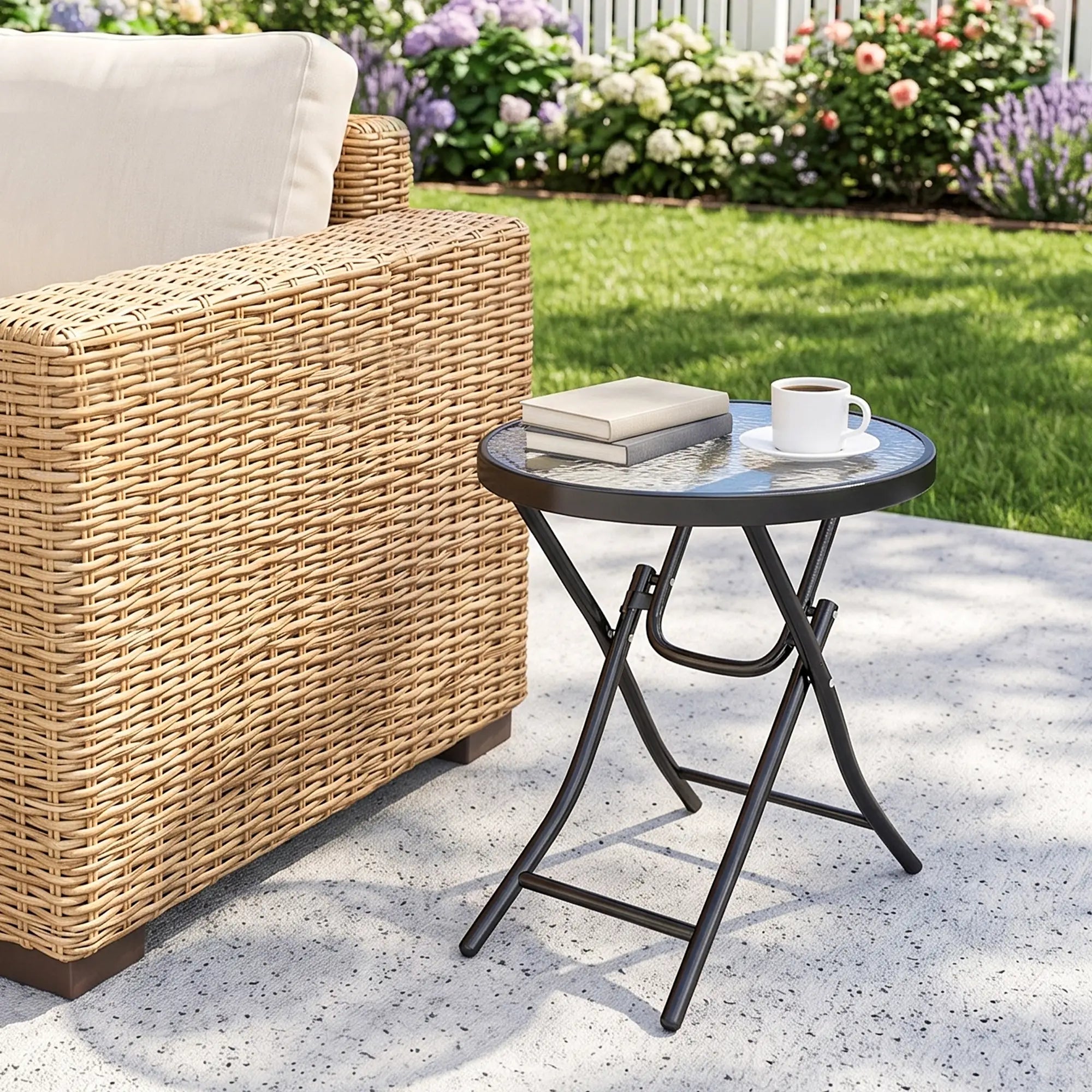 Round Patio Table 18