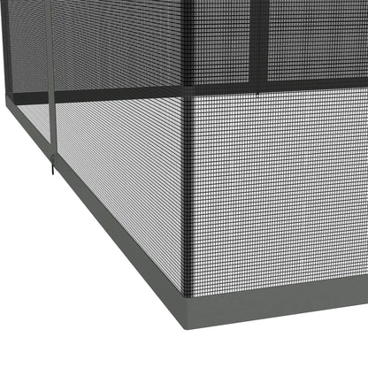 Replacement Mosquito Netting, Gazebo 12' x 12', Black Screen Walls, Zippers, Black Gazebos at Gallery Canada
