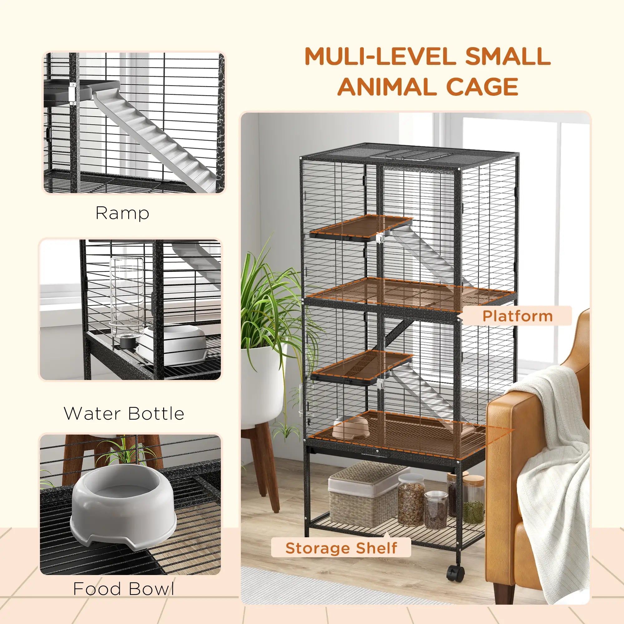 Small Animal Cage 53.5