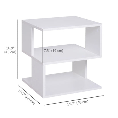 Slim Nightstand, Bedside Stand for Small Spaces Side Tables at Gallery Canada