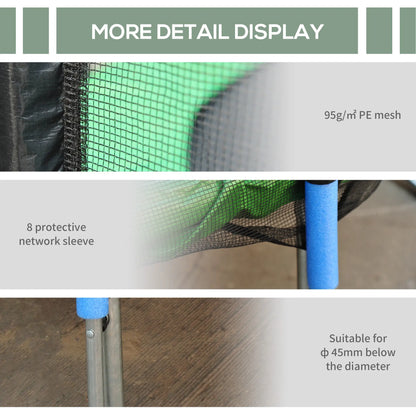 14' Round Trampoline Enclosure Safety Net, Replacement Part Trampolines at Gallery Canada