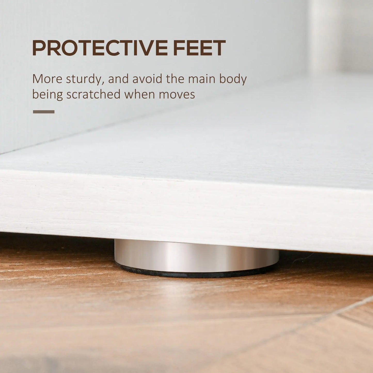 76" 6-Tier Geometric Wooden Bookcase, S Shaped Storage Shelf, White Display Bookshelves at Gallery Canada