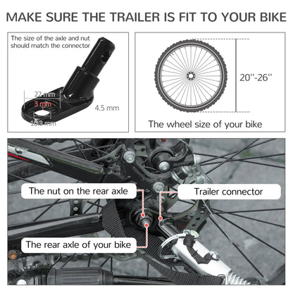 Dog Bike Trailer And Stroller, Safety Leash, Hitch, Flag, Reflectors, Cushion, Grey Dog Bike Trailers & Strollers at Gallery Canada