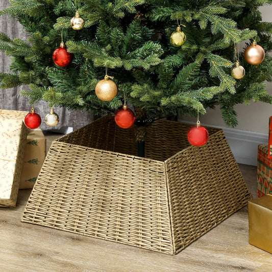 Rustic Christmas Tree Skirt, Plastic Tree Collar, Natural Christmas Trees Natural at Gallery Canada
