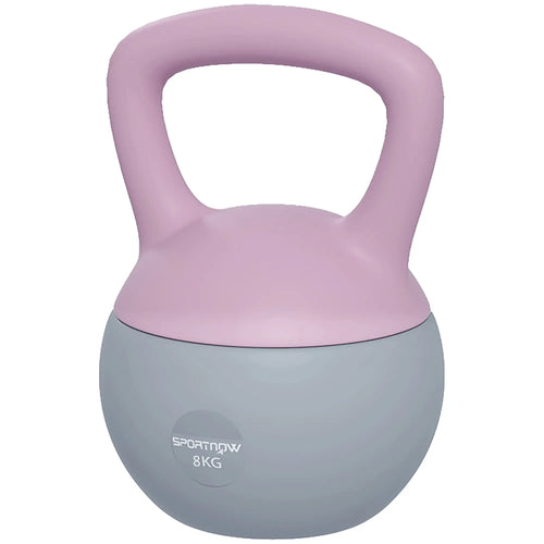 18 Lb Soft Kettlebell, Sand Filled, Purple