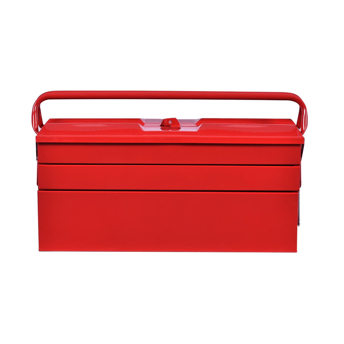 20 Inch Metal Tool Box With 5 Trays, Red Tool Boxes at Gallery Canada