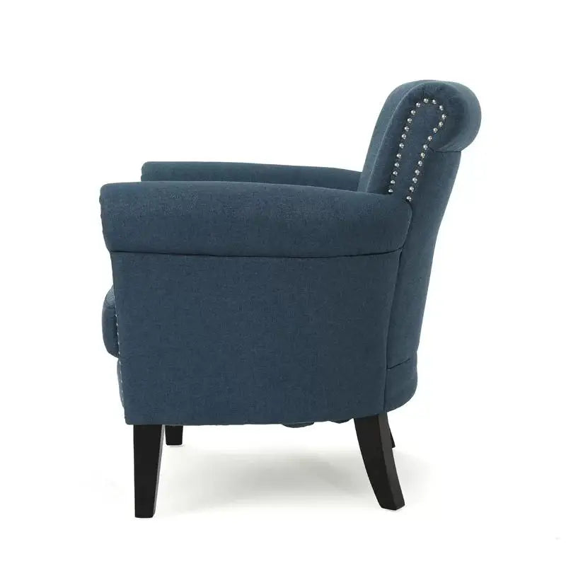 Modern Accent Chair, Wood Legs, 31