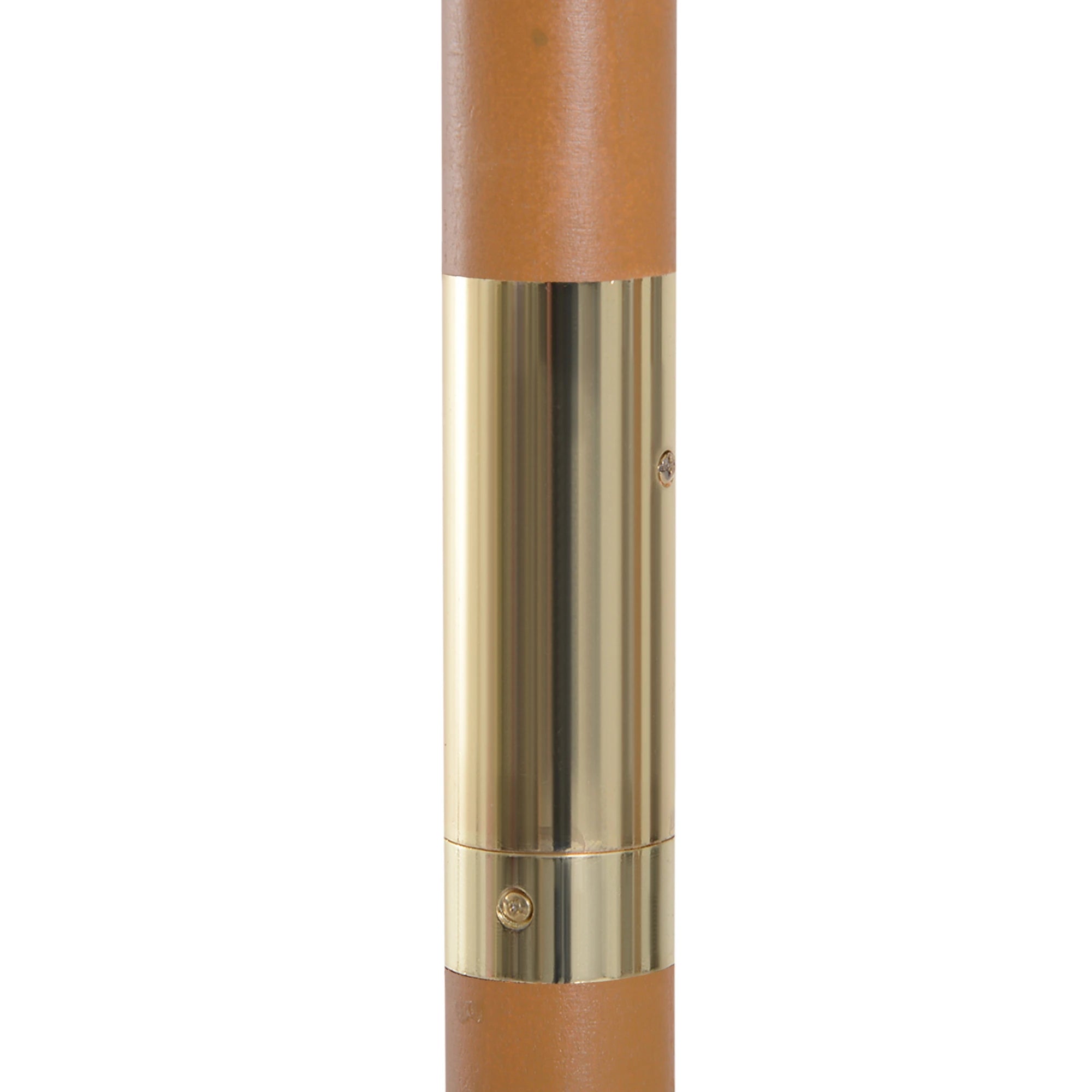 8FT Wood Patio Umbrella, Round Garden Parasol, Bamboo Ribs, Dark Green Sun Umbrellas at Gallery Canada