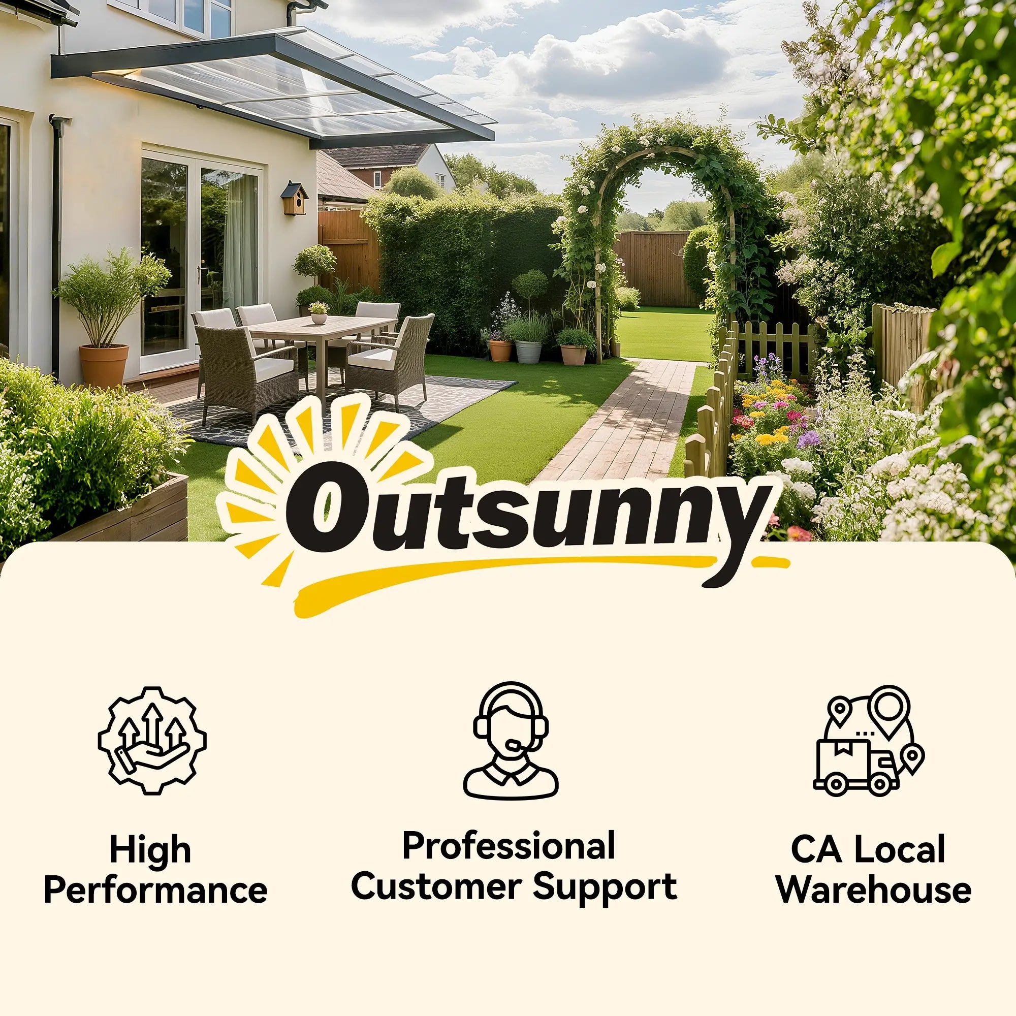 Awning Door Canopy, 119.3