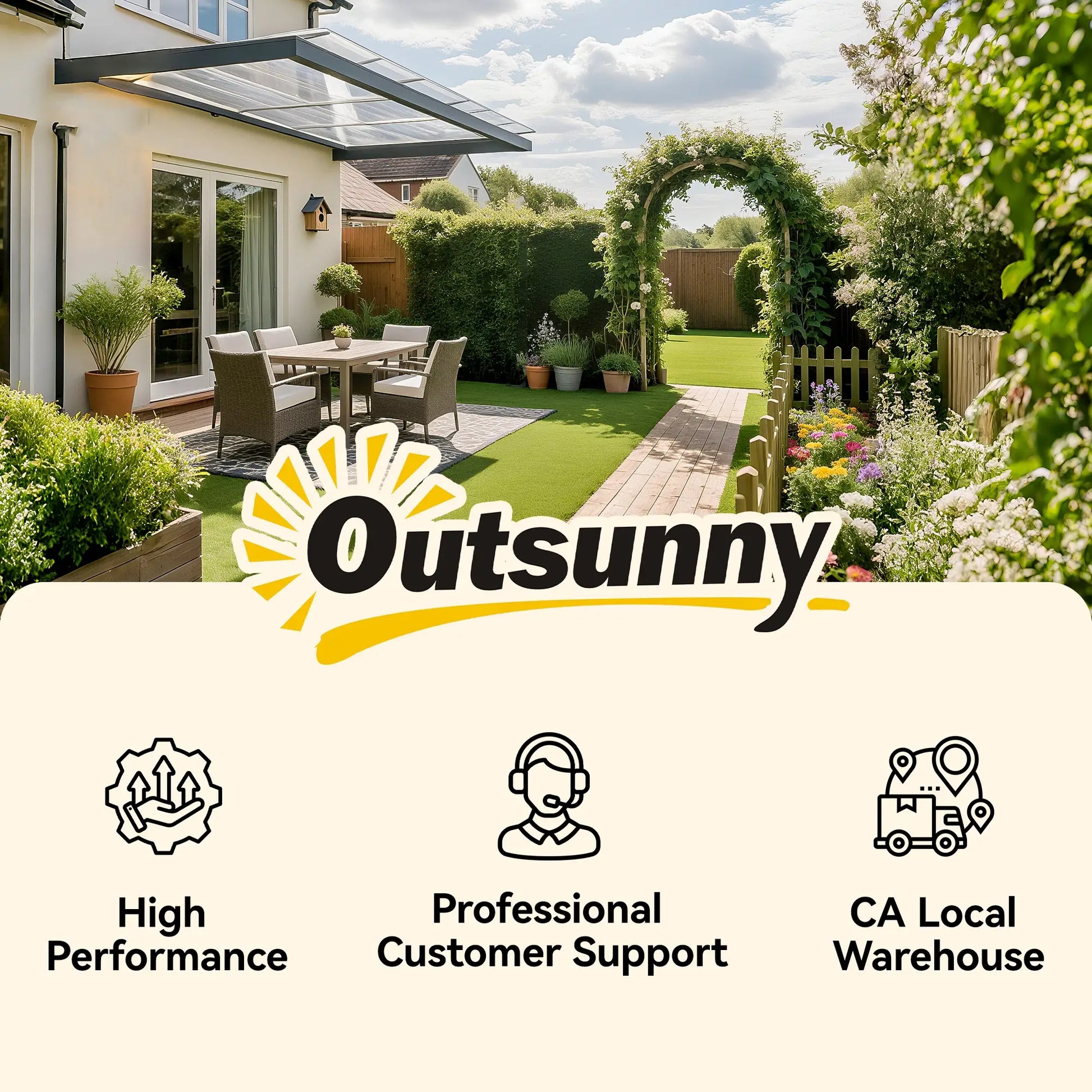 Awning Door Canopy, 119.3" x 37.8", Polycarbonate Patio Cover, Clear Door Awnings at Gallery Canada