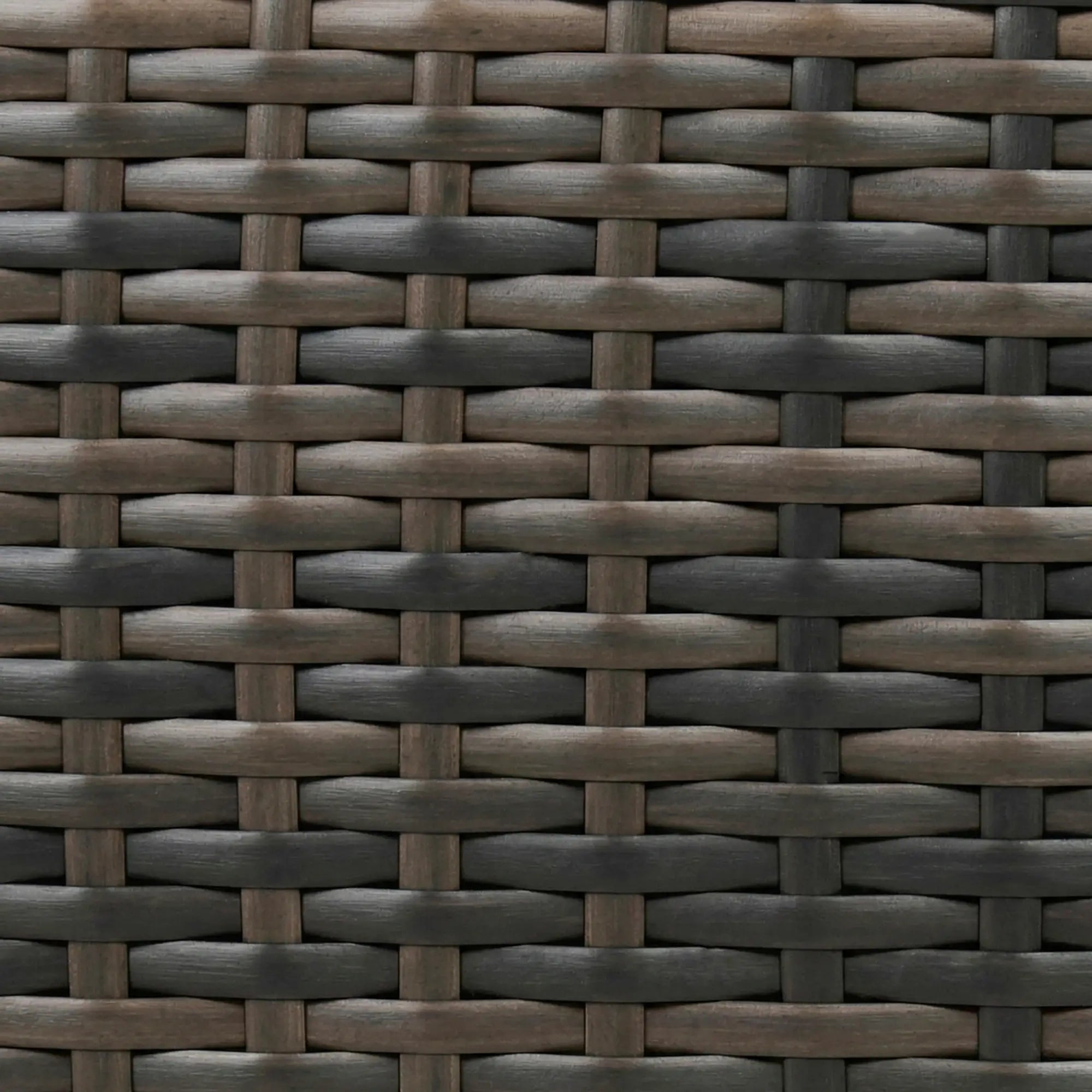 3 Piece Patio Furniture Set With Cushions, Outdoor PE Rattan Wicker, Dark Grey Patio Furniture Sets at Gallery Canada